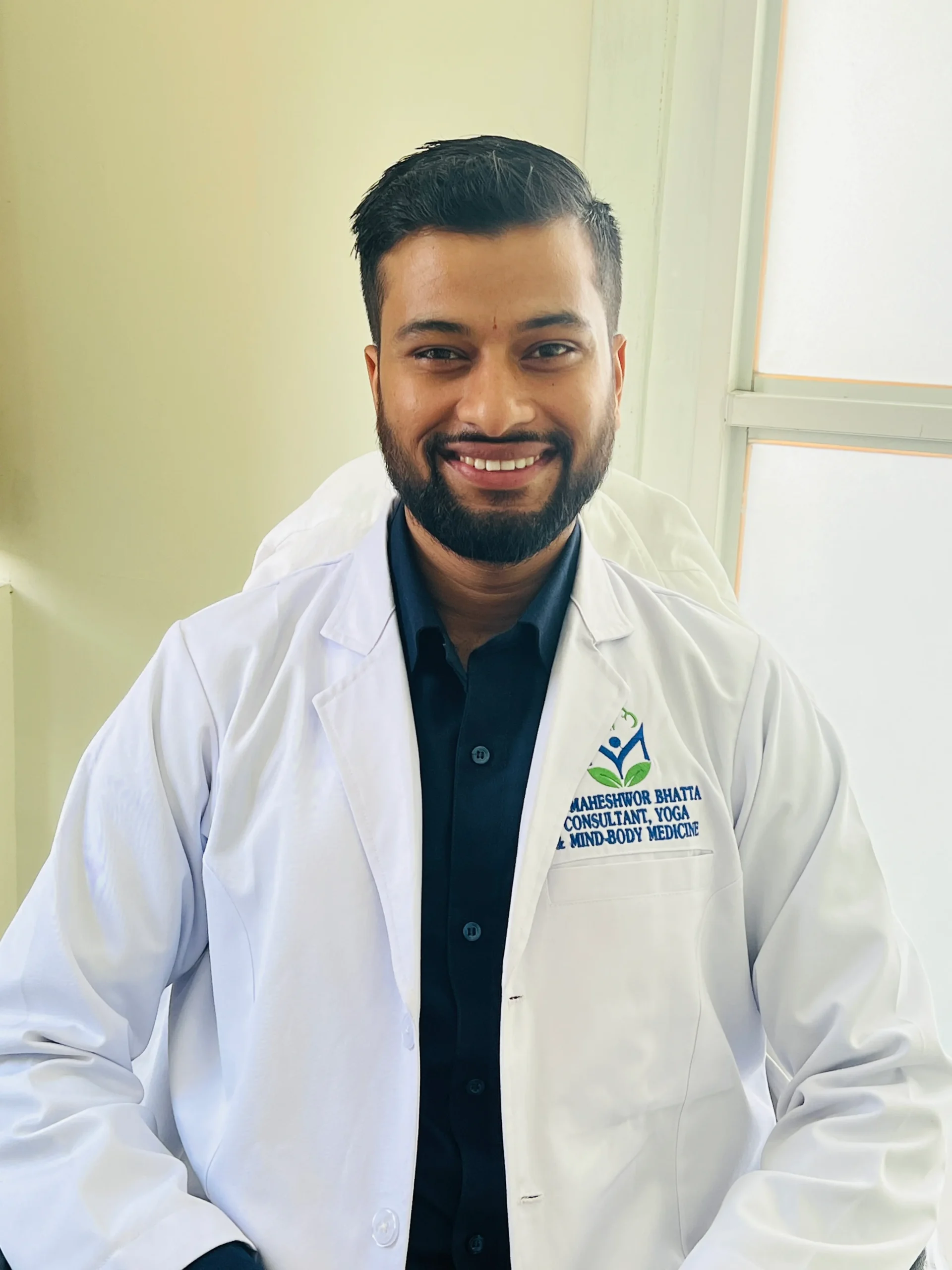 Dr. Maheshwor Bhatta, Consultant in Yoga and Mind–Body Medicine in Kathmandu, Nepal