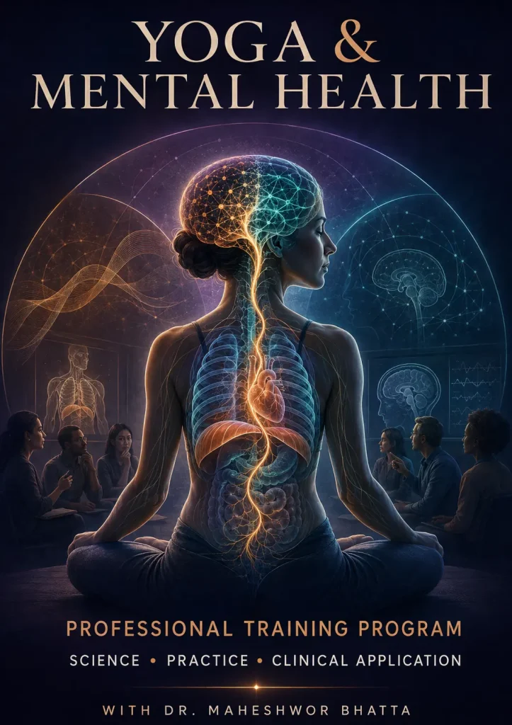 Yoga and Mental Health professional training by Dr. Maheshwor Bhatta